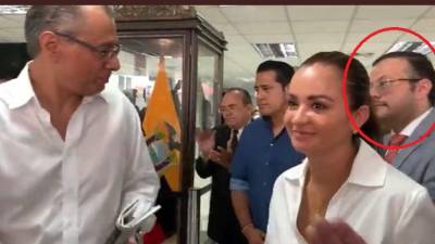 Jorge Glas aparece acompañado del exjuez que favoreció a alias 'JR' para salir de prisión Jorge Glas aparece acompañado del exjuez que favoreció a alias 'JR' para salir de prisión