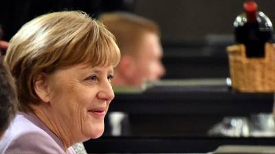 Merkel apuesta por cooperación con Trump y no proteccionismo Merkel apuesta por cooperación con Trump y no proteccionismo