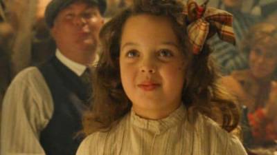 As&iacute; luce la ni&ntilde;a que bail&oacute; con DiCaprio en Titanic