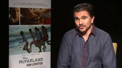 Juanes explica cómo nace la canción “Juntos”, parte de la película "McFarland: Sin Límites" Juanes explica cómo nace la canción “Juntos”, parte de la película "McFarland: Sin Límites"