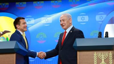Noboa y Netanyahu refuerzan lazos entre Ecuador e Israel con inauguración de un centro de innovación Noboa y Netanyahu refuerzan lazos entre Ecuador e Israel con inauguración de un centro de innovación