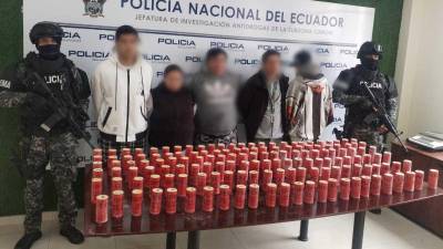 Cinco personas fueron aprehendidas en Tulc&aacute;n por presunto tr&aacute;fico de explosivos
