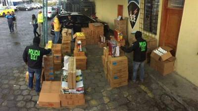 Decomisan cargamento de pirotecnia de unos USD 30.000