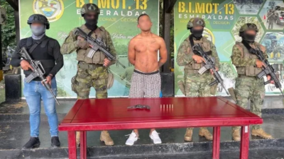 Alias &lsquo;Calvo&rsquo;, cabecilla de Los Tiguerones, es condenado a la pena m&aacute;xima por asesinato premeditado en Esmeraldas