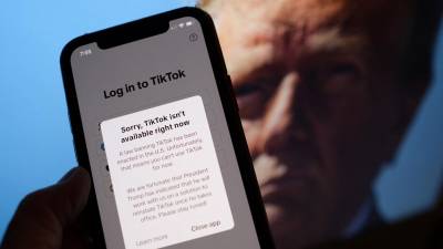 TikTok suspende acceso a su aplicación en Estados Unidos, a la espera de 'una solución' de Donald Trump TikTok suspende acceso a su aplicación en Estados Unidos, a la espera de 'una solución' de Donald Trump