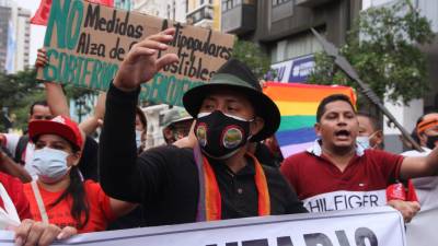 Indígenas encabezan movilizaciones en medio del estado de excepción Indígenas encabezan movilizaciones en medio del estado de excepción