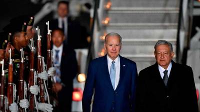 Biden y AMLO se reúnen en México para tratar crisis migratoria y de fentanilo Biden y AMLO se reúnen en México para tratar crisis migratoria y de fentanilo