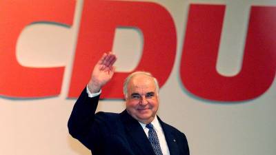 Muere el excanciller alemán Helmut Kohl Muere el excanciller alemán Helmut Kohl