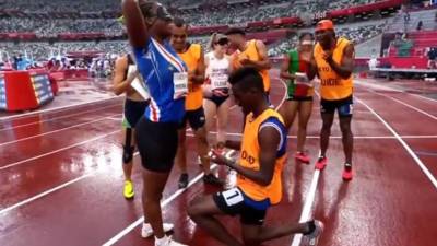 Atleta paralímpica dio el ‘sí’ al matrimonio en medio de los juegos de Tokio Atleta paralímpica dio el ‘sí’ al matrimonio en medio de los juegos de Tokio