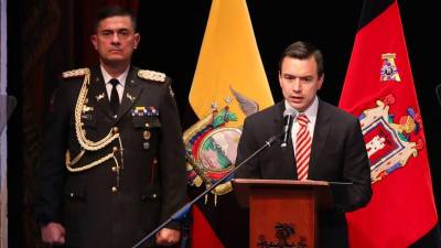 Daniel Noboa en sesión de Fundación de Quito: "Yo no puedo perder ni un segundo en quejarme del pasado" Daniel Noboa en sesión de Fundación de Quito: "Yo no puedo perder ni un segundo en quejarme del pasado"