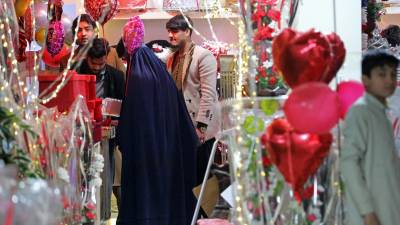 El Día de los Enamorados es prohibido por los talibanes en Afganistán El Día de los Enamorados es prohibido por los talibanes en Afganistán