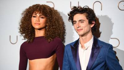 Timothée Chalamet y Zendaya enamoraron en el Festival de Cine de Venecia Timothée Chalamet y Zendaya enamoraron en el Festival de Cine de Venecia