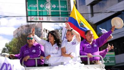 Se reportó una balacera en el cierre de campaña del candidato Daniel Noboa Se reportó una balacera en el cierre de campaña del candidato Daniel Noboa