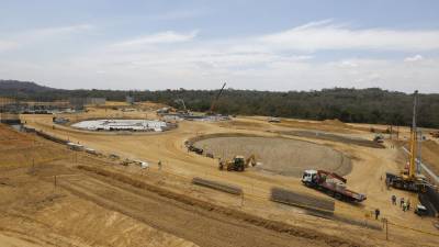 Atentado con explosivos deja un muerto en área de construcción de la cárcel 'El Encuentro' Atentado con explosivos deja un muerto en área de construcción de la cárcel 'El Encuentro'