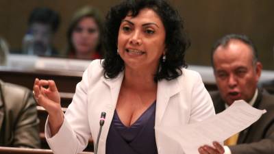 Mery Zamora no descarta en presentar su caso ante la CIDH Mery Zamora no descarta en presentar su caso ante la CIDH