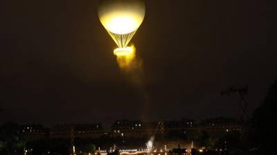 Un globo marcó el inicio de los Juegos París 2024 Un globo marcó el inicio de los Juegos París 2024