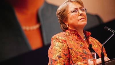 Bachelet da autonomía al Servicio Electoral para luchar contra la corrupción Bachelet da autonomía al Servicio Electoral para luchar contra la corrupción