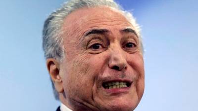 Michel Temer:&amp;quot;Si quieren que me derriben&amp;quot;
