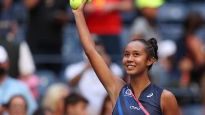 Leylah Fernandez, la canadiense de padre ecuatoriano que llega a las semifinales del US Open