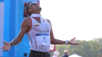 Histórico: Daniel Pintado consiguió la medalla de oro olímpica en la prueba de 20km marcha Histórico: Daniel Pintado consiguió la medalla de oro olímpica en la prueba de 20km marcha