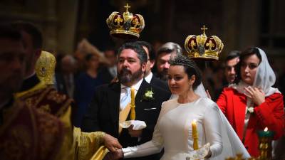 Boda de la dinast&iacute;a Romanov se celebr&oacute; despu&eacute;s de un siglo