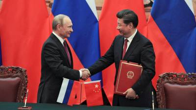 Putin y Xi escenifican impulso a cooperaci&oacute;n bilateral
