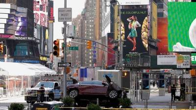Caos en Times Square por un atropello que causó 1 muerto y 22 heridos Caos en Times Square por un atropello que causó 1 muerto y 22 heridos