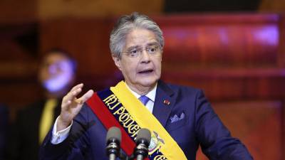 Guillermo Lasso urge apoyo internacional en seguridad Guillermo Lasso urge apoyo internacional en seguridad