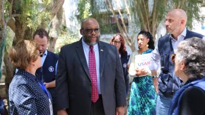 Arthur W. Brown, el nuevo embajador de EE.UU. cumplió 100 días ocupando el cargo Arthur W. Brown, el nuevo embajador de EE.UU. cumplió 100 días ocupando el cargo
