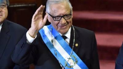 EE.UU. apoyará a nuevo presidente de Guatemala EE.UU. apoyará a nuevo presidente de Guatemala