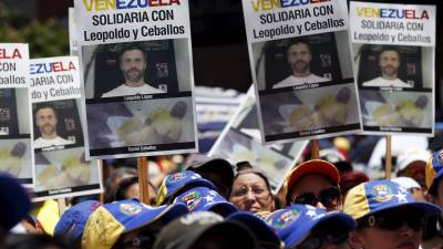 Venezuela: Opositores L&oacute;pez y Ceballos muestran deterioro
