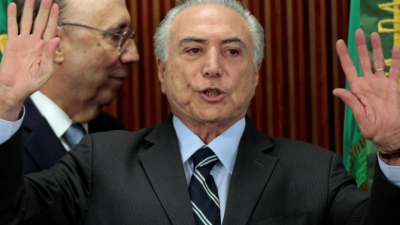 Asocian por primera vez a Temer con la corrupción en Petrobras Asocian por primera vez a Temer con la corrupción en Petrobras