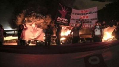 Brasil: huelga general bloquea varias ciudades Brasil: huelga general bloquea varias ciudades