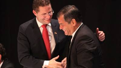 En sesi&oacute;n por Quito, Rodas y Correa mostraron voluntad de trabajar coordinadamente