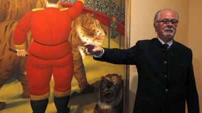 Botero est&aacute; &amp;quot;feliz&amp;quot; de mostrar su &amp;quot;Circo&amp;quot; en Medell&iacute;n
