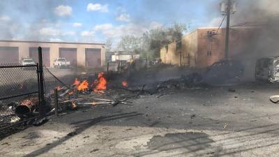 Dos muertos al estrellarse avión ejecutivo en el estado de Nueva Jersey Dos muertos al estrellarse avión ejecutivo en el estado de Nueva Jersey