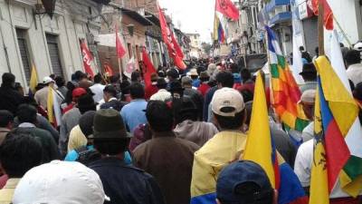 Conaie anuncia oficialmente "levantamiento indígena" Conaie anuncia oficialmente "levantamiento indígena"