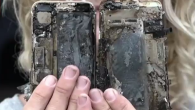 El iPhone 7 también se prende fuego El iPhone 7 también se prende fuego