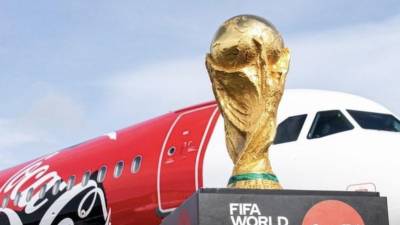La magia del trofeo de la Copa del mundo La magia del trofeo de la Copa del mundo