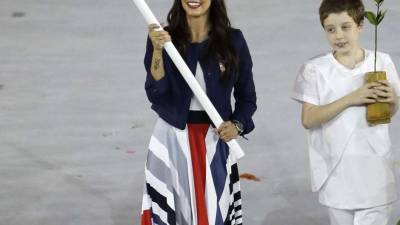 La abanderada de Serbia que rompe corazones La abanderada de Serbia que rompe corazones