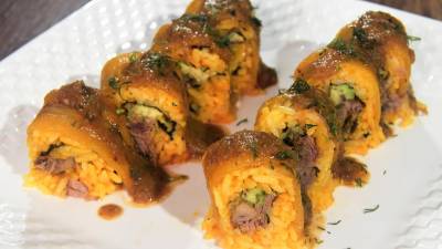 Sushi al estilo ecuatoriano Sushi al estilo ecuatoriano