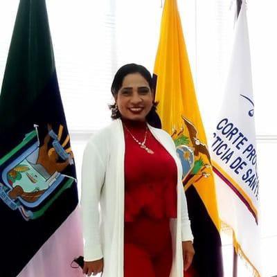 $!Silvana Caicedo es presidenta la Corte Provincial de Santa Elena.