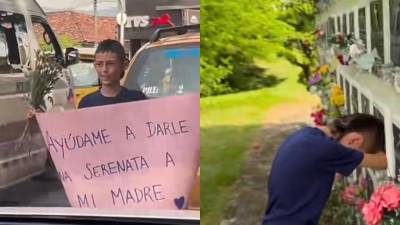VÍDEO: Menor pide ayuda para llevar serenata a la tumba de su madre VÍDEO: Menor pide ayuda para llevar serenata a la tumba de su madre