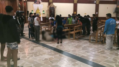 Asesinan a un agente de Policía y una mujer dentro de una iglesia ubicada en La Libertad Asesinan a un agente de Policía y una mujer dentro de una iglesia ubicada en La Libertad