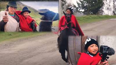 La tierna historia de Joel, quien va a clases montado en su llama: "a todos los niños les diría que deben estudiar" La tierna historia de Joel, quien va a clases montado en su llama: "a todos los niños les diría que deben estudiar"