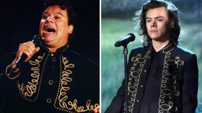 Harry Styles viste al puro estilo de Juan Gabriel y estas imágenes lo demuestran Harry Styles viste al puro estilo de Juan Gabriel y estas imágenes lo demuestran