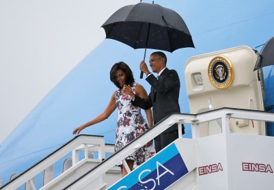 La llegada de Barack Obama a Cuba