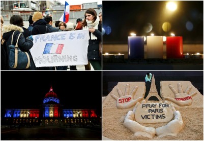 El mundo se solidariza con Francia
