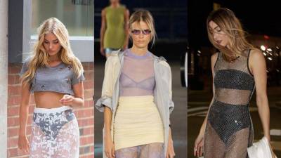 Las transparencias se toman la Semana de la Moda en París Las transparencias se toman la Semana de la Moda en París