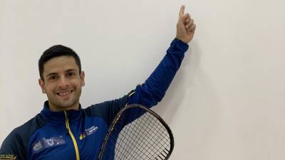 El ecuatoriano José Daniel Ugalde es el sexto mejor jugador de raquetbol en el mundo El ecuatoriano José Daniel Ugalde es el sexto mejor jugador de raquetbol en el mundo